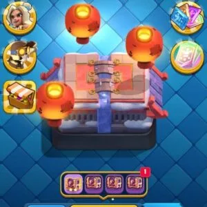 4600 თასი (93 ქარდი) – Clash Royale აქაუნთი