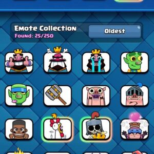 8000 [[თასი]] (120 [[ქარდი]]) – Clash Royale [[აქაუნთი]]