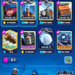 6500 [[თასი]] (113 [[ქარდი]]) – Clash Royale [[აქაუნთი]]