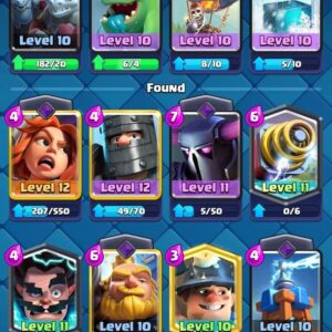 7500 [[თასი]] (118 [[ქარდი]]) – Clash Royale [[აქაუნთი]]