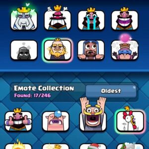 6500 [[თასი]] (113 [[ქარდი]]) – Clash Royale [[აქაუნთი]]