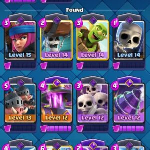9000 [[თასი]] (121 [[ქარდი]]) – Clash Royale [[აქაუნთი]]