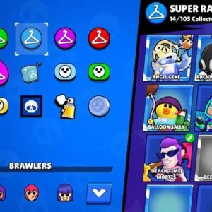 11 000 თასი (47 ბრავლერი) – Brawl Stars აქაუნთი