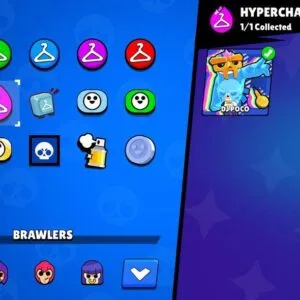 11 000 თასი (47 ბრავლერი) – Brawl Stars აქაუნთი