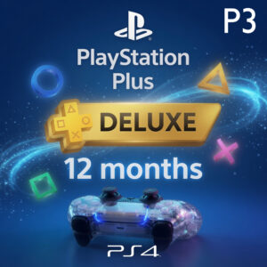 PS Plus DELUXE (PS4) (12 Months) - გაზიარებით