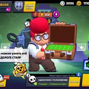18 348 თასი (46 ბრავლერი) – Brawl Stars აქაუნთი