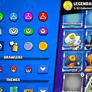 10 000 [[თასი]] (43 [[ბრავლერი]]) – Brawl Stars [[აქაუნთი]]