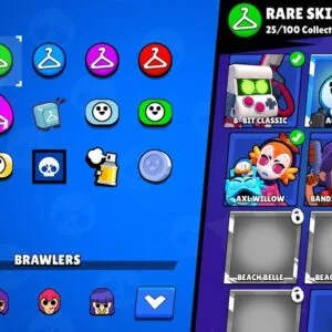 11 000 თასი (47 ბრავლერი) – Brawl Stars აქაუნთი