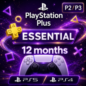 PS Plus Essential (PS5 / PS4) (12 Months)